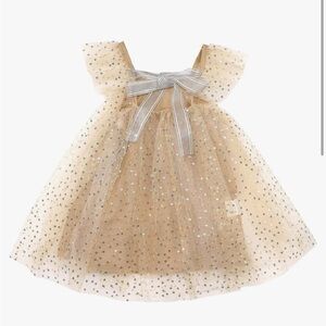 12-14 month tulle sequin dress